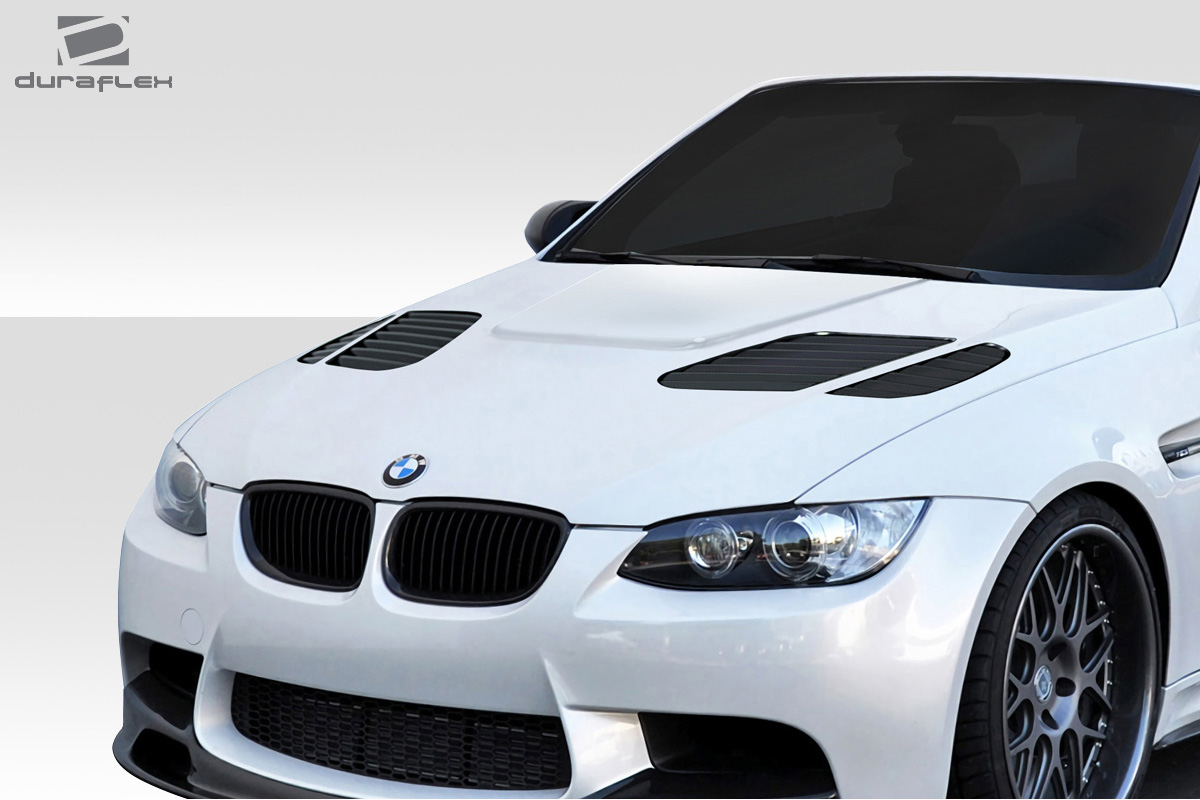 2007-2013 BMW M3 E90 E92 E93 GTR Hood - Signature Black - 1 Piece