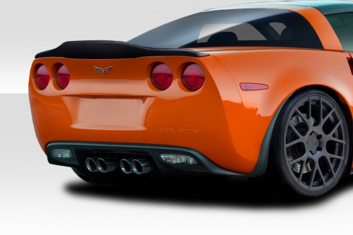 2005-2013 Chevrolet Corvette GTC Wing Spoiler - Signature Black - 1 Piece