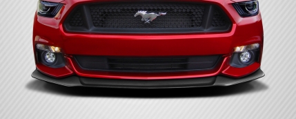 Picture of Carbon Creations 112444 2015-2017 Performance Look Front Lip Spoiler for Ford&#44; Mustang