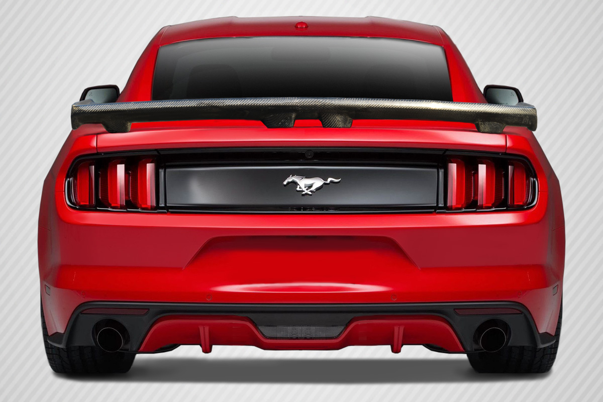 Picture of Carbon Creations 113090 2015-2017 Coupe CVX Wing Spoiler for Ford - Mustang