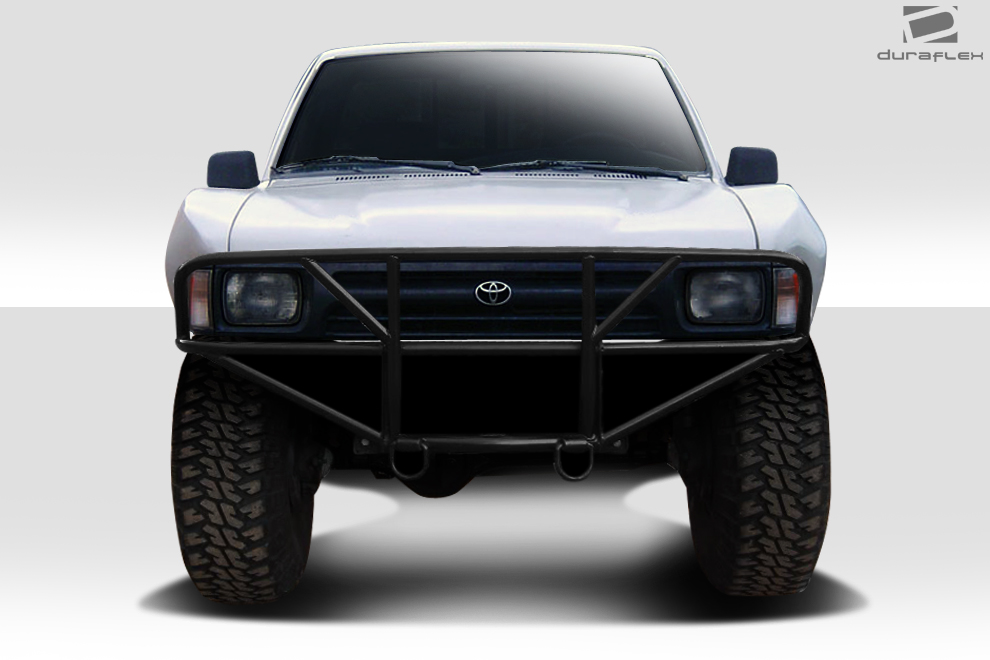 108878 4 in. 1989-1995 Toyota Pickup Ivan-Dan Off Road Bulge Front Fenders, Signature Black - 2 Piece