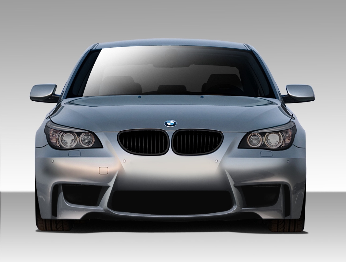 2004-2010 BMW 5 Series 4DR E60 E61 1M Look Body Kit, Signature Black - 4 Piece