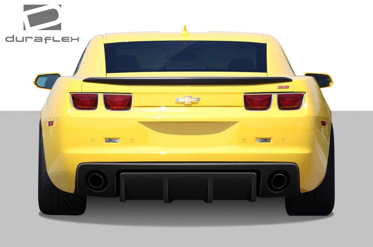 2010-2013 Chevrolet Camaro H Sport Rear Diffuser - Signature Black - 1 Piece
