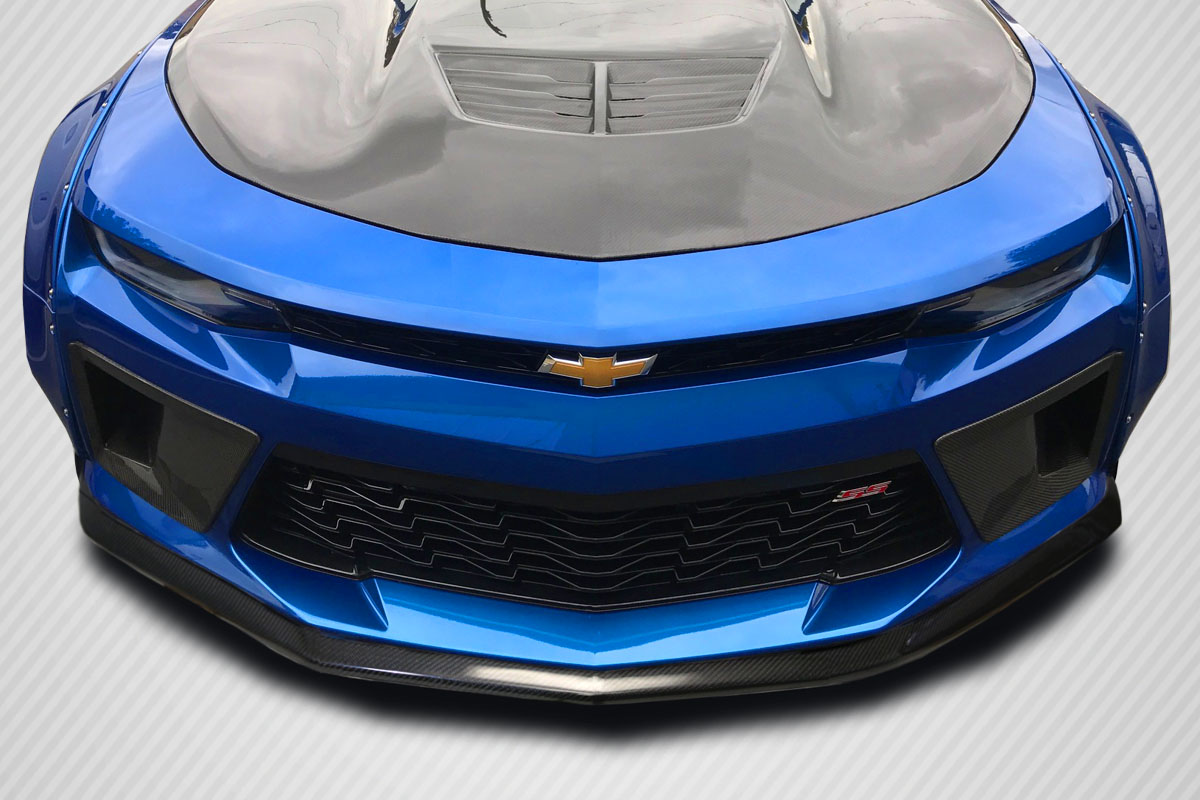 Picture of Carbon Creations 114217 DriTech GMX Front Lip for 2016-2018 Chevrolet Camaro V6