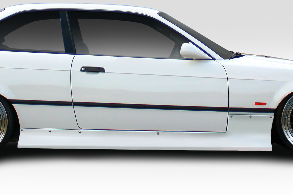 M3 E36 C Spec Side Skirts for 1992-1998 BMW 3 Series - 2 Piece