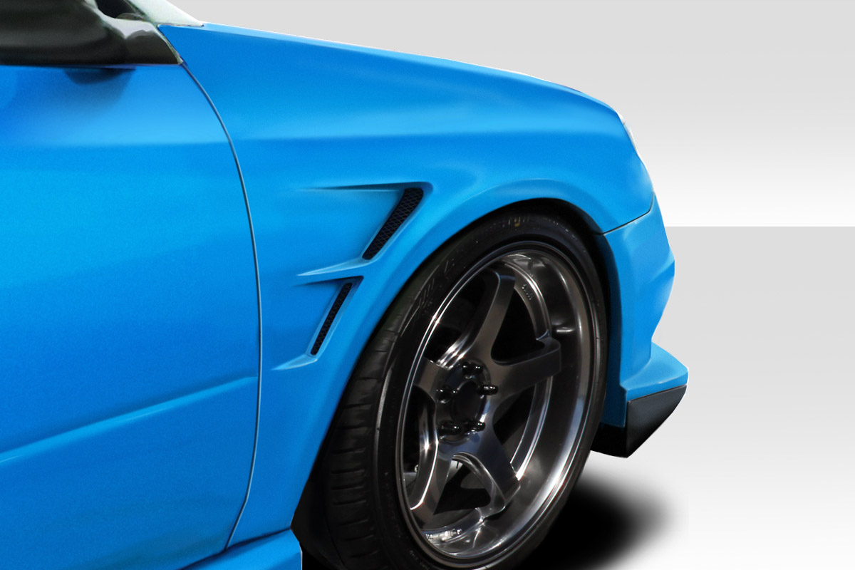 WRX STI 4DR C Speed 20mm Front Fenders for 2006-2007 Subaru Impreza - 2 Piece