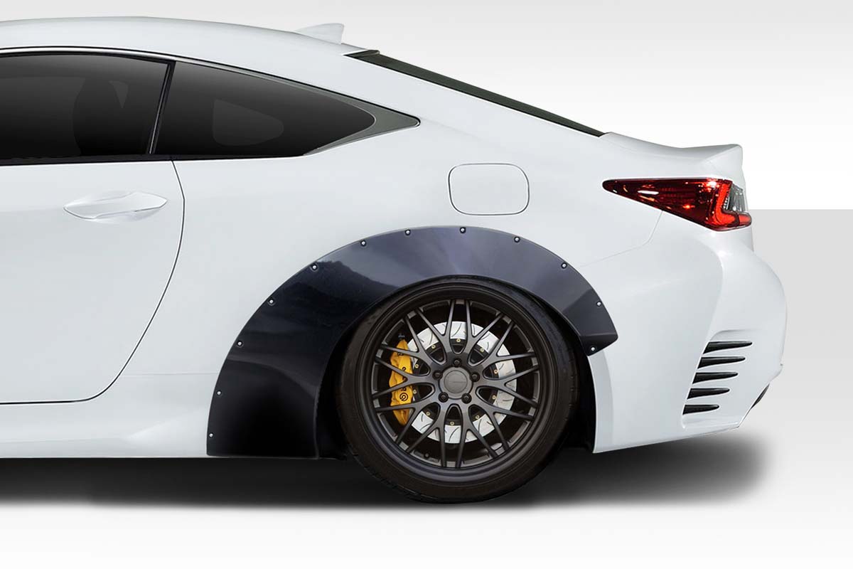 7 cm Universal V3 Fender Flares - 2 Piece
