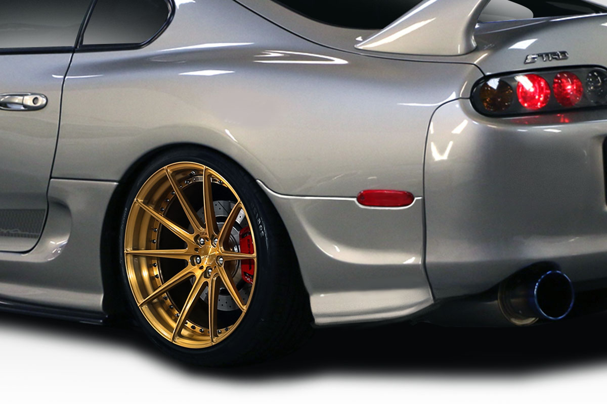 Rear Add Ons Spat Extensions for 1993 - 1998 Toyota Supra RD-X - 2 Piece
