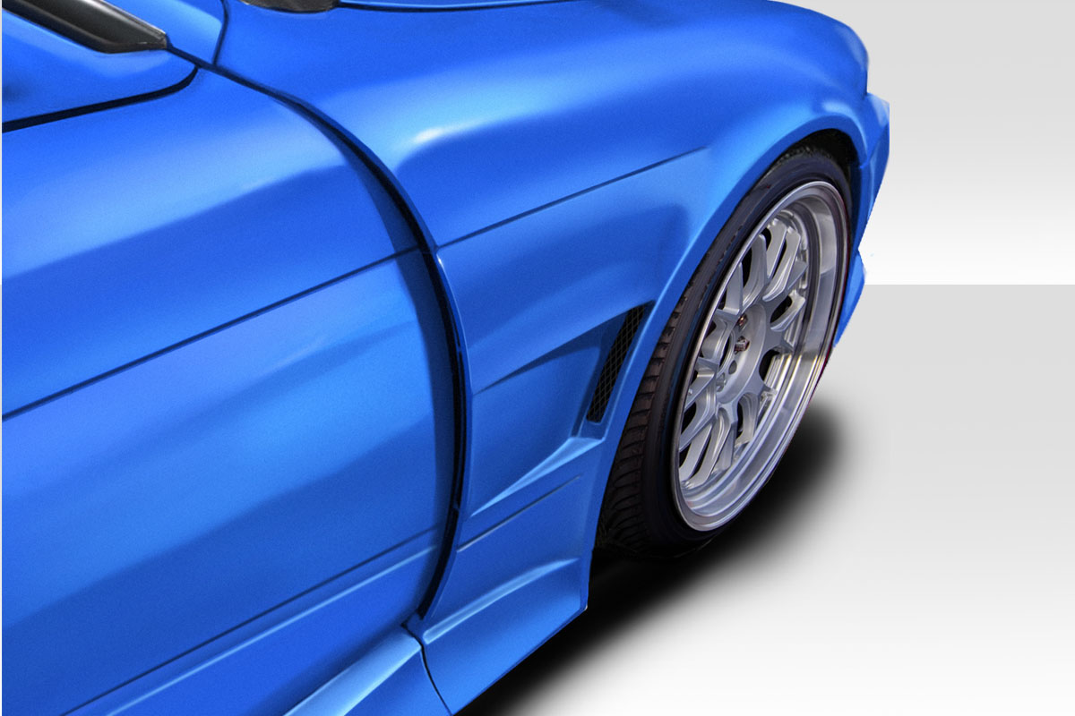114924 V-Speed Wide Body Front Fenders for 1989 - 1994 Nissan 240SX S13 - 2 Piece