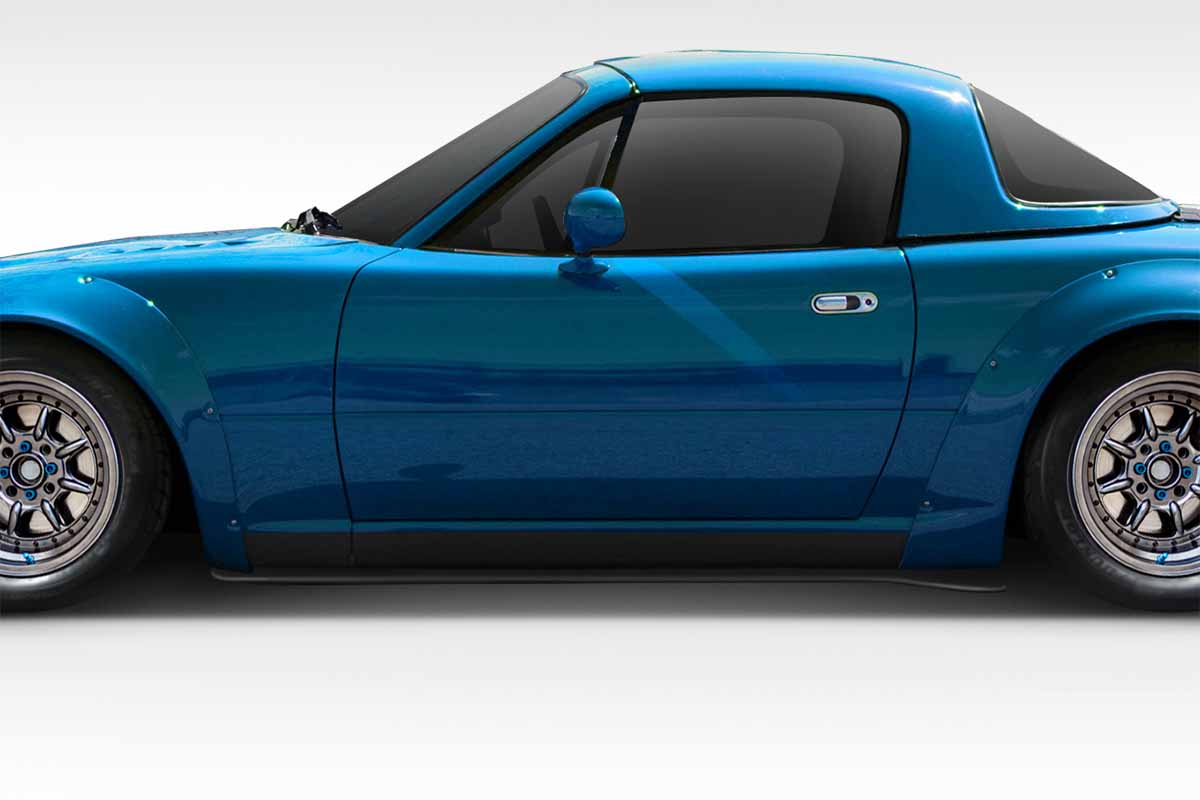 Pro Garage Side Skirts Splitters for 1990-1997 Mazda Miata - 2 Piece