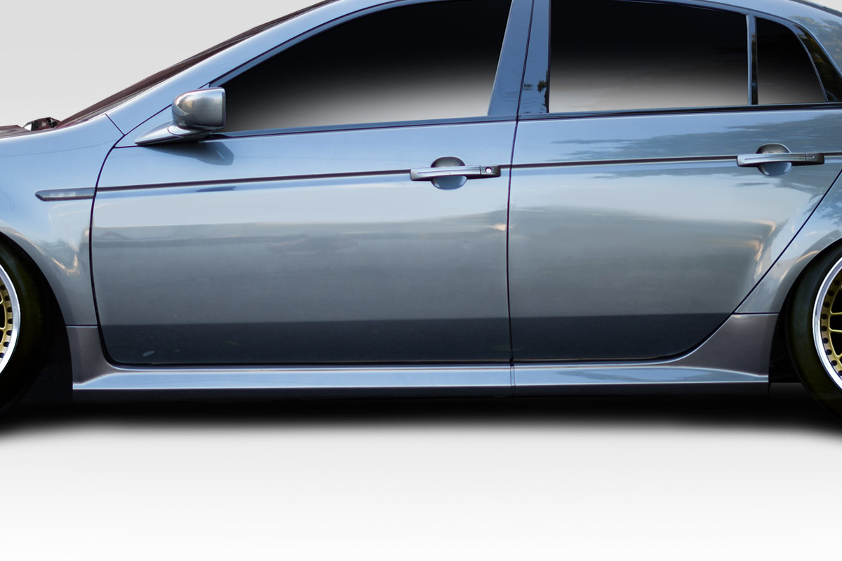 Aspec Look Side Skirts for 2004-2008 Acura TL - 2 Piece