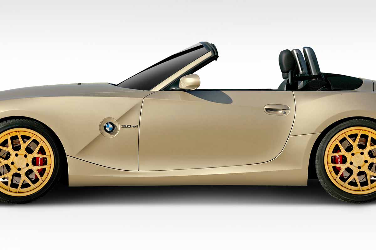 AC-S Side Skirts Rocker Panels for 2003-2008 BMW Z4 - 2 Piece