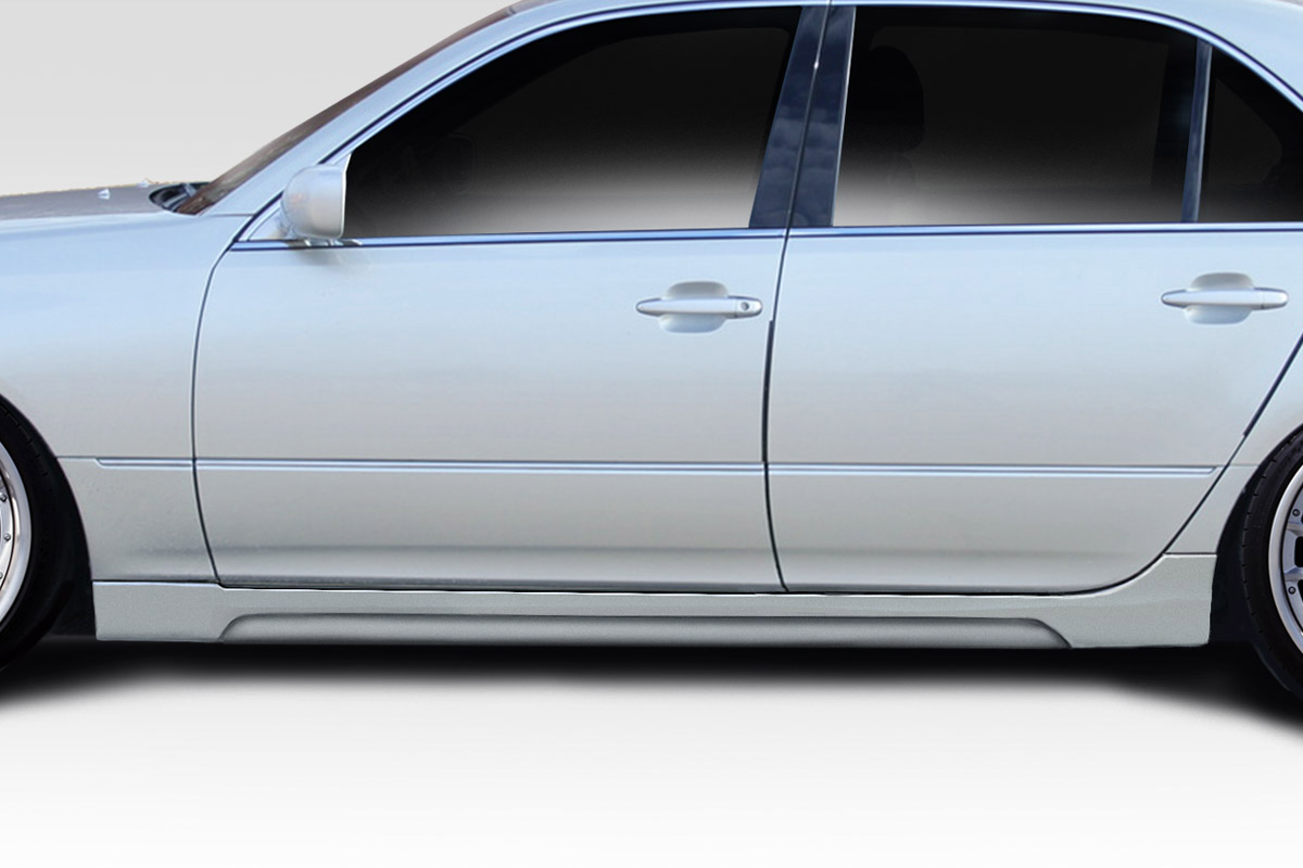 W1 Side Skirts Rocker Panels for 2001-2003 Lexus LS Series LS430 - 2 Piece