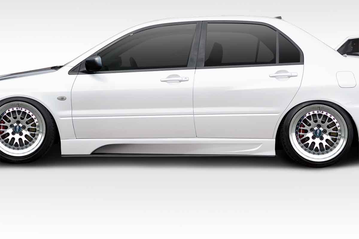 VRS Side Skirts Rocker Panels for 2003-2006 Mitsubishi Lancer Evolution 8 or 9 - 4 Piece