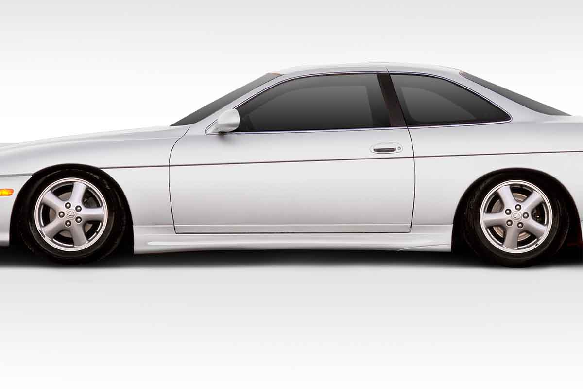 A-Spec Side Skirts for 1992-2000 Lexus SC Series SC300 SC400 - 2 Piece