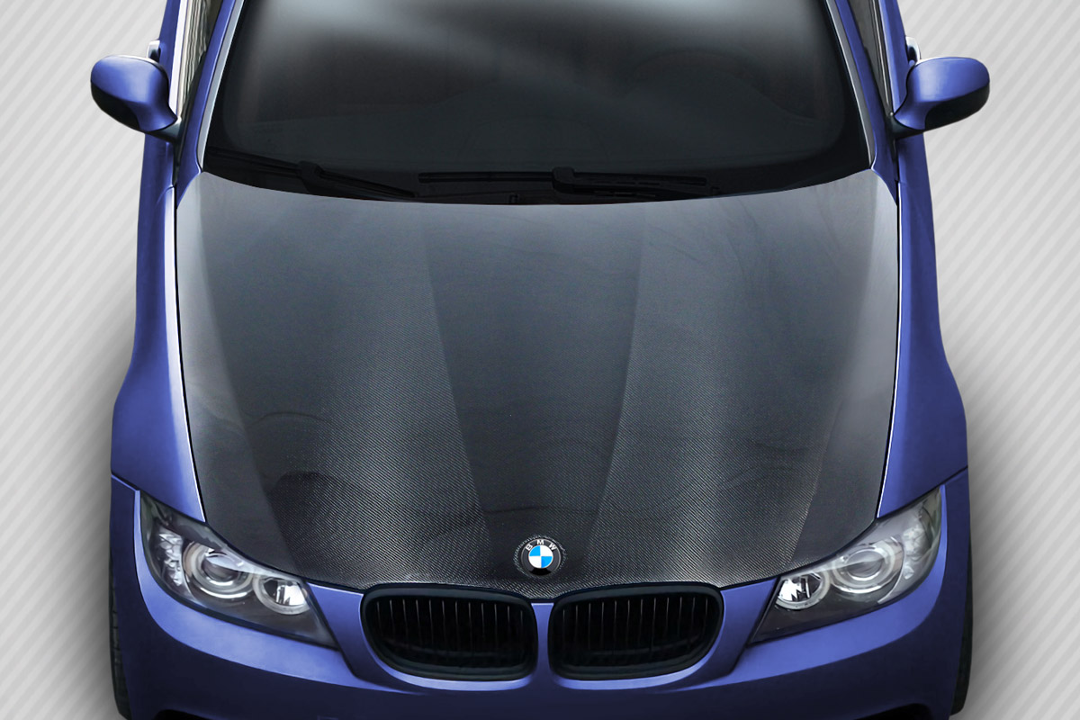 112912 2009-2011 Dritech AF1 Hood for BMW - 3 Series E90 4DR