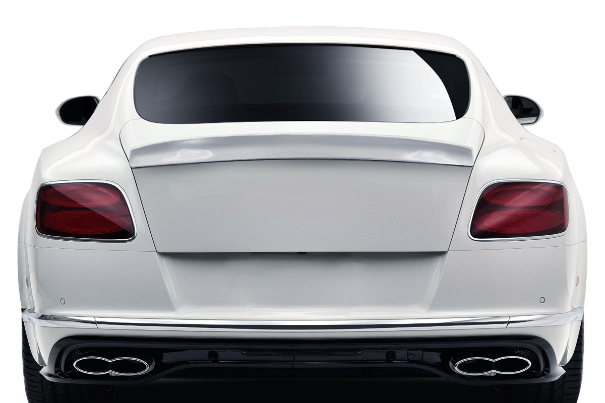 Picture of Aero Function 113736 Glass Fibre Komposite AF-1 Trunk Wing Spoiler for 2012-2017 Bentley Continental GT Coupe V8