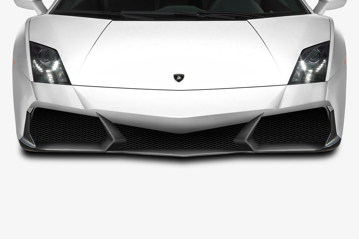 Picture of Aero Function 113754 Glass Fibre Komposite AF-3 Front Bumper for 2009-2013 Lamborghini Gallardo