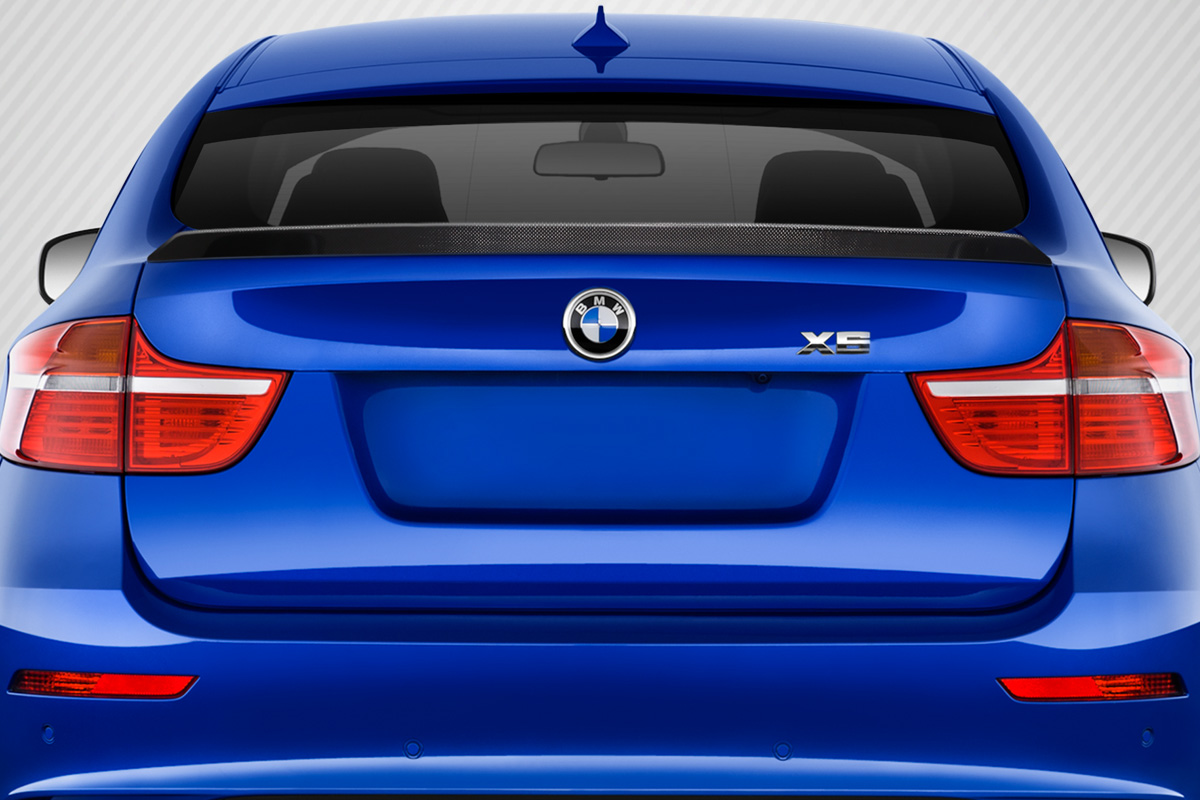 Picture of Aero Function 113773 Carbon Fibre Plastic AF-6 Trunk Wing Spoiler for 2008-2014 BMW X6 E71