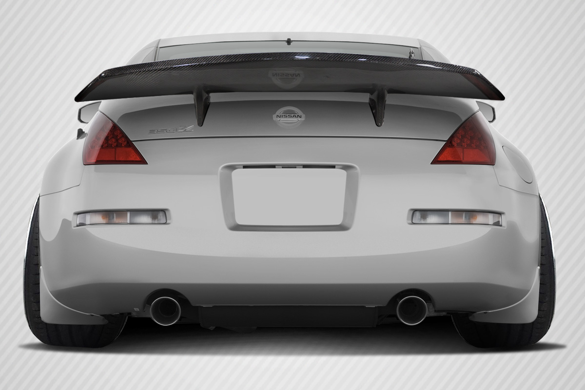 Picture of Carbon Creations 113467 AM-S V2 Rear Wing Spoiler for 2003-2008 Nissan 350Z Z33 2 Door Coupe
