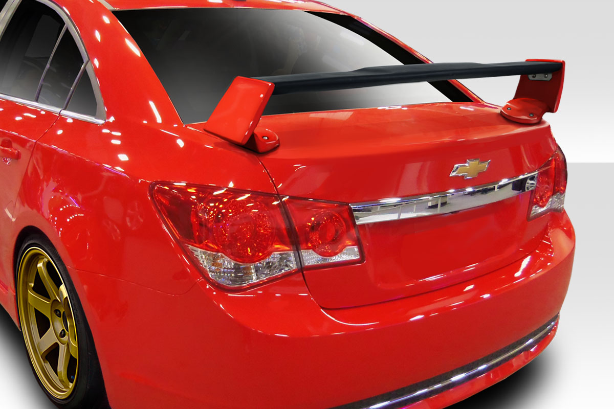 QTM Wing Spoiler for 2011-2015 Chevrolet Cruze - 3 Piece