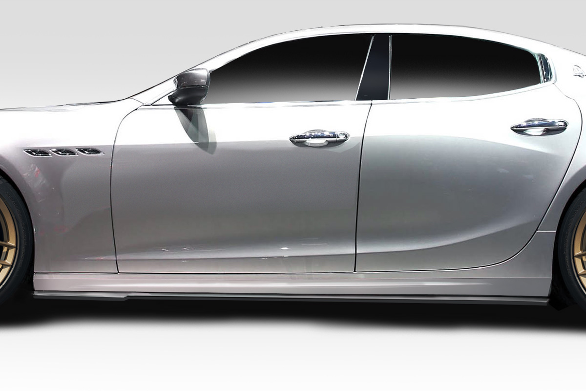 W-1 Side Skirts for 2014-2018 Maserati Ghibli - 2 Piece
