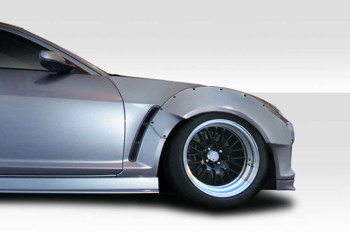 40 mm RBS Front Fender Flares for 2004-2008 Mazda RX-8 - 2 Piece