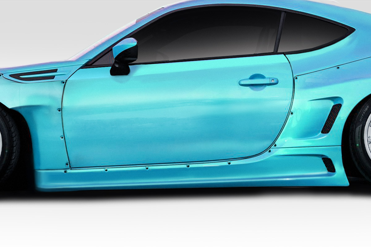 Widebody GT500 V3 Side Skirts for 2013-2019 Scion FR-S - 4 Piece