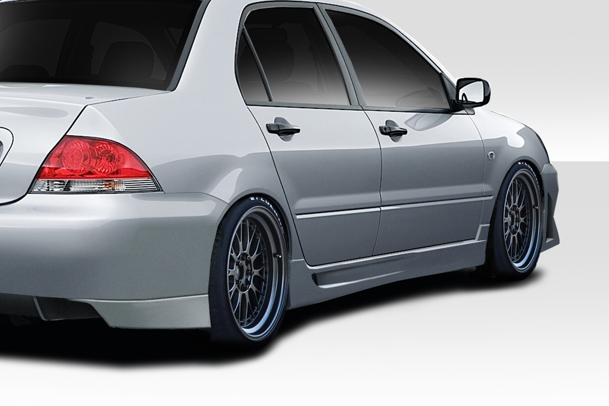 Trackstar Side Skirts for 2002-2007 Mitsubishi Lancer - 2 Piece