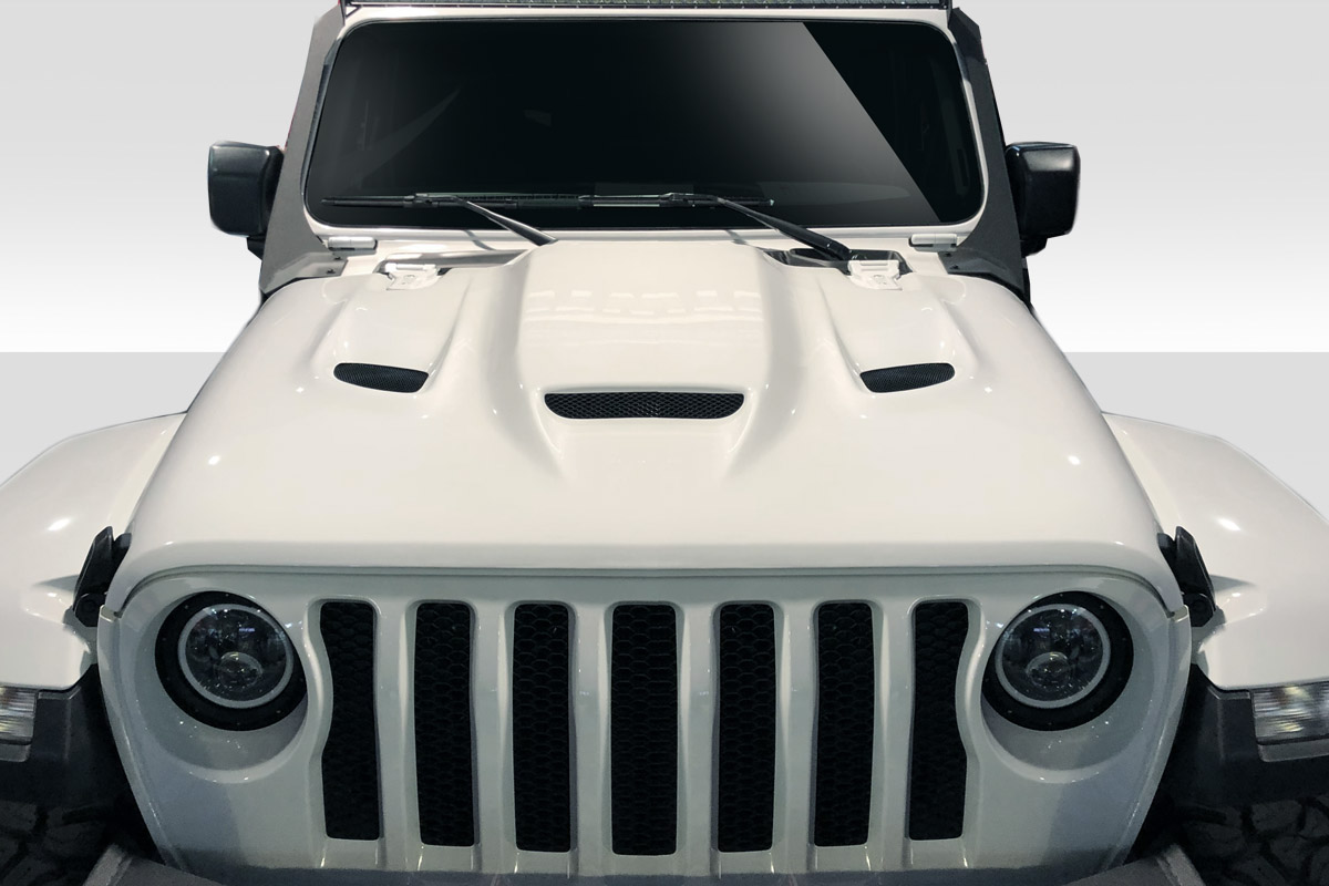 Hellcat Look Hood for 2019-2019 Jeep Wrangler