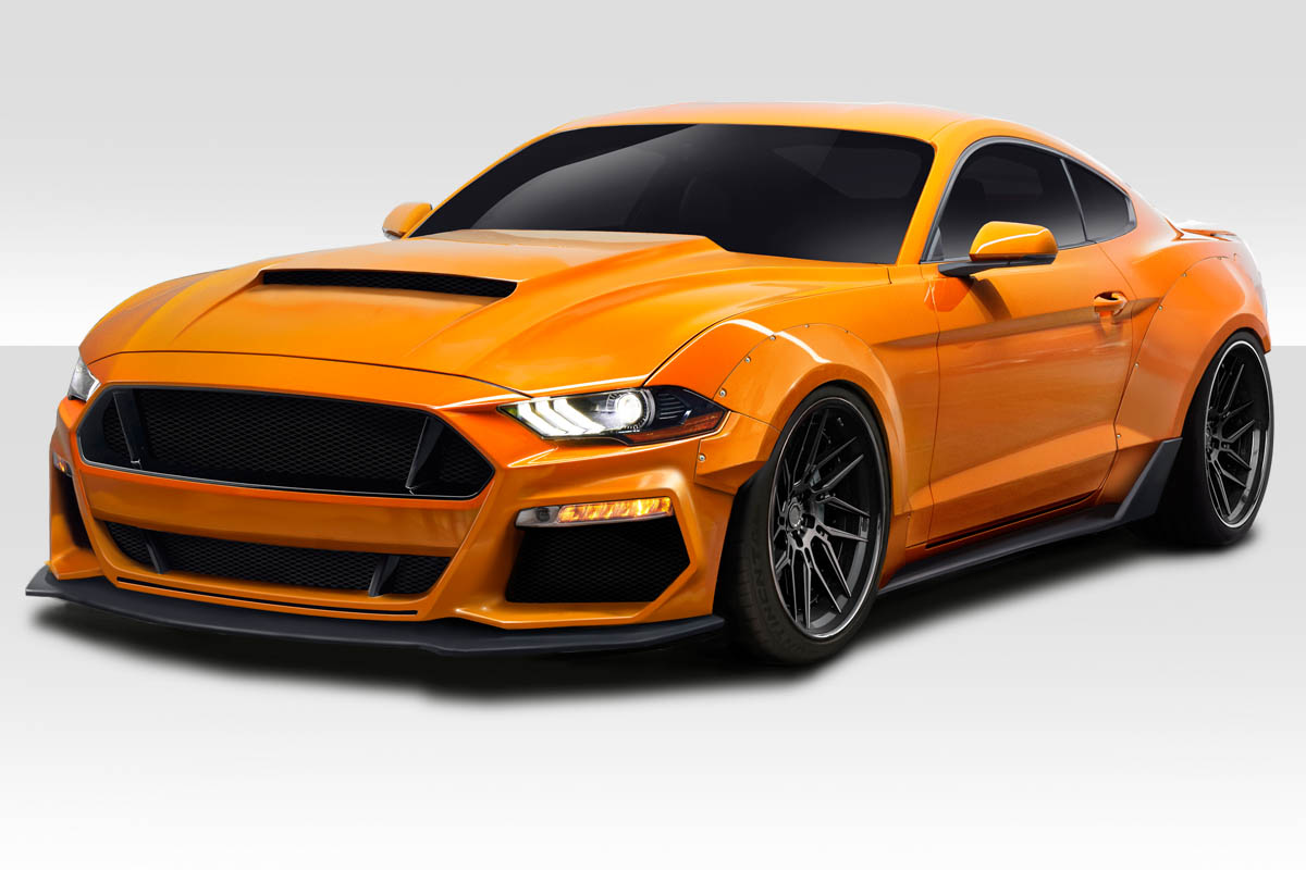 Grid Wide Body Kit for 2018-2019 Ford Mustang - 15 Pieces