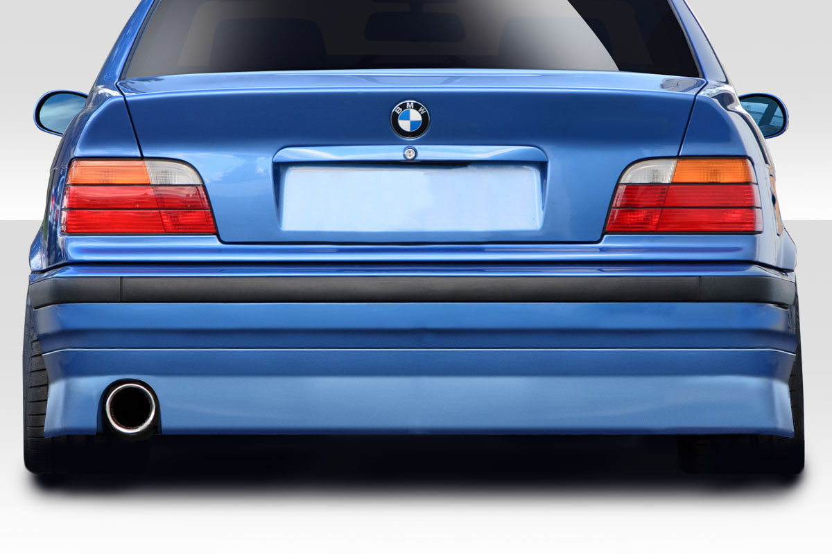 C Spec Rear Lip for 1992-1998 BMW 3 Series M3 E36 - Black