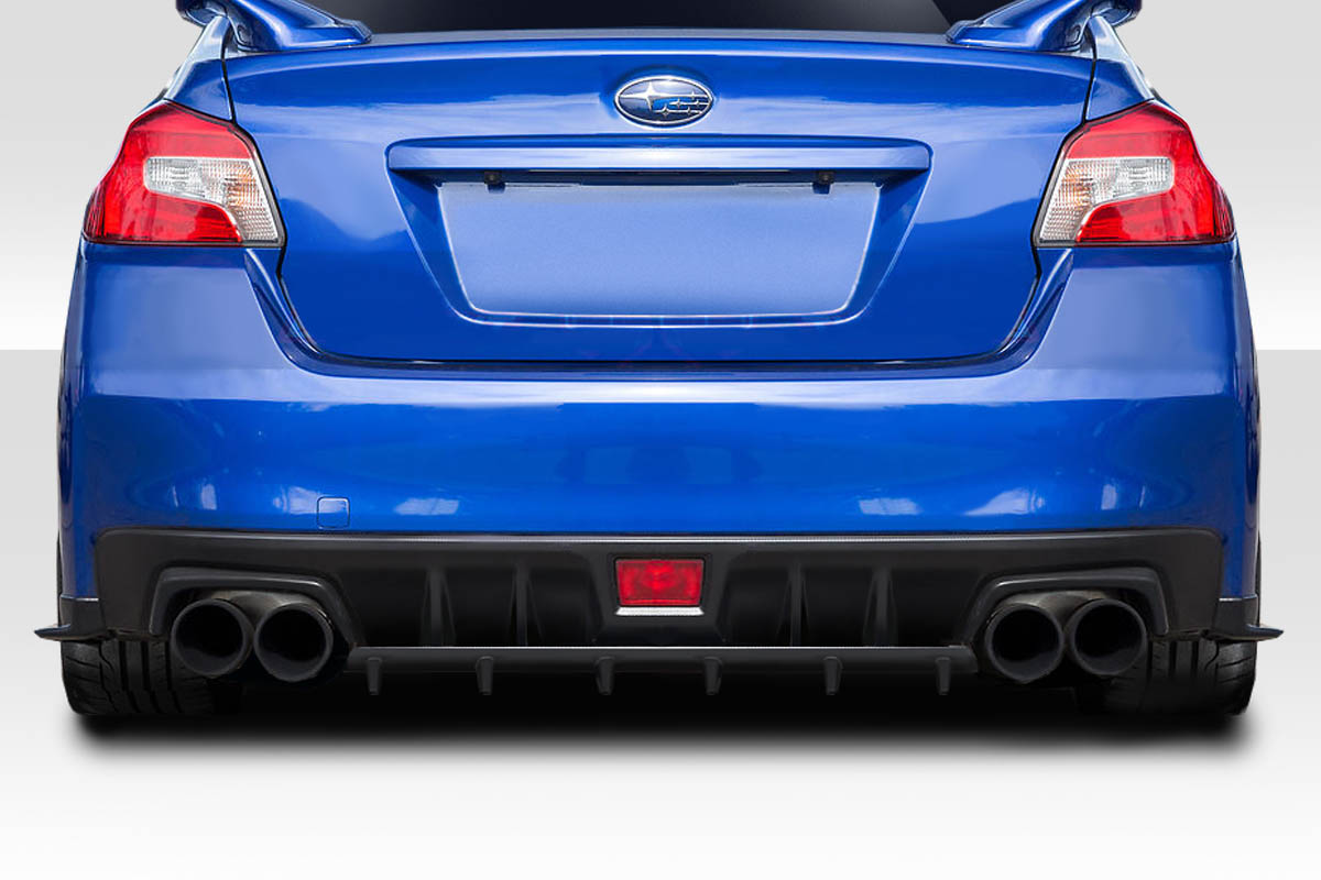 C-Speed Style Rear Diffuser for 2015-2019 Subaru WRX STI - Black