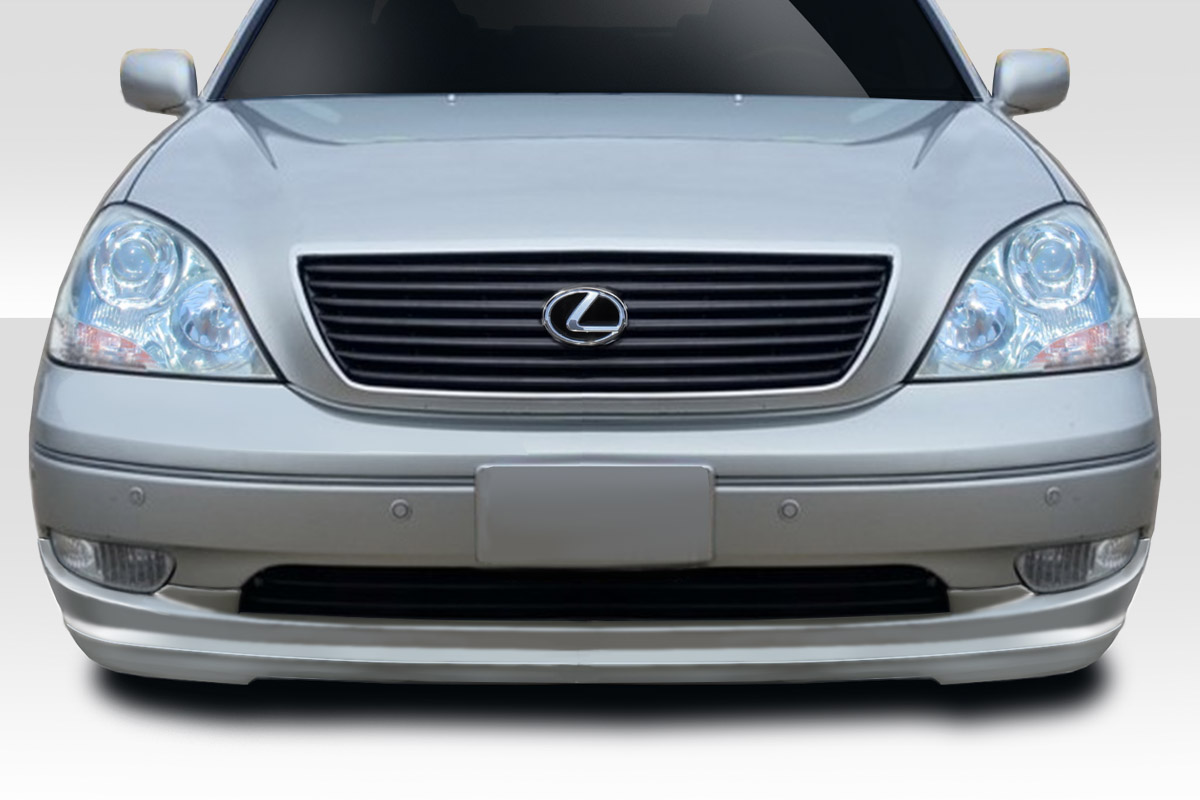 W1 Front Lip for 2001-2003 Lexus LS Series LS430 - Black