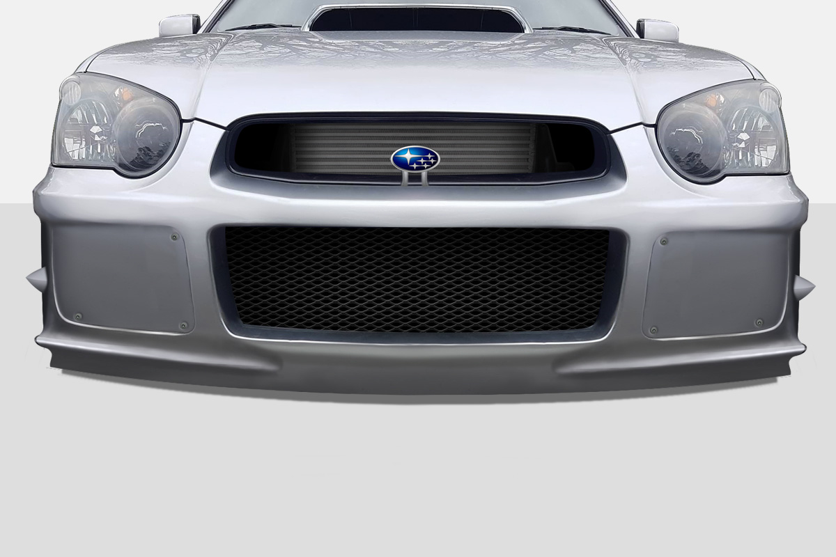 114944 WRC Look Front Bumper Cover for 2004-2005 Subaru Impreza WRX STI - 3 Piece