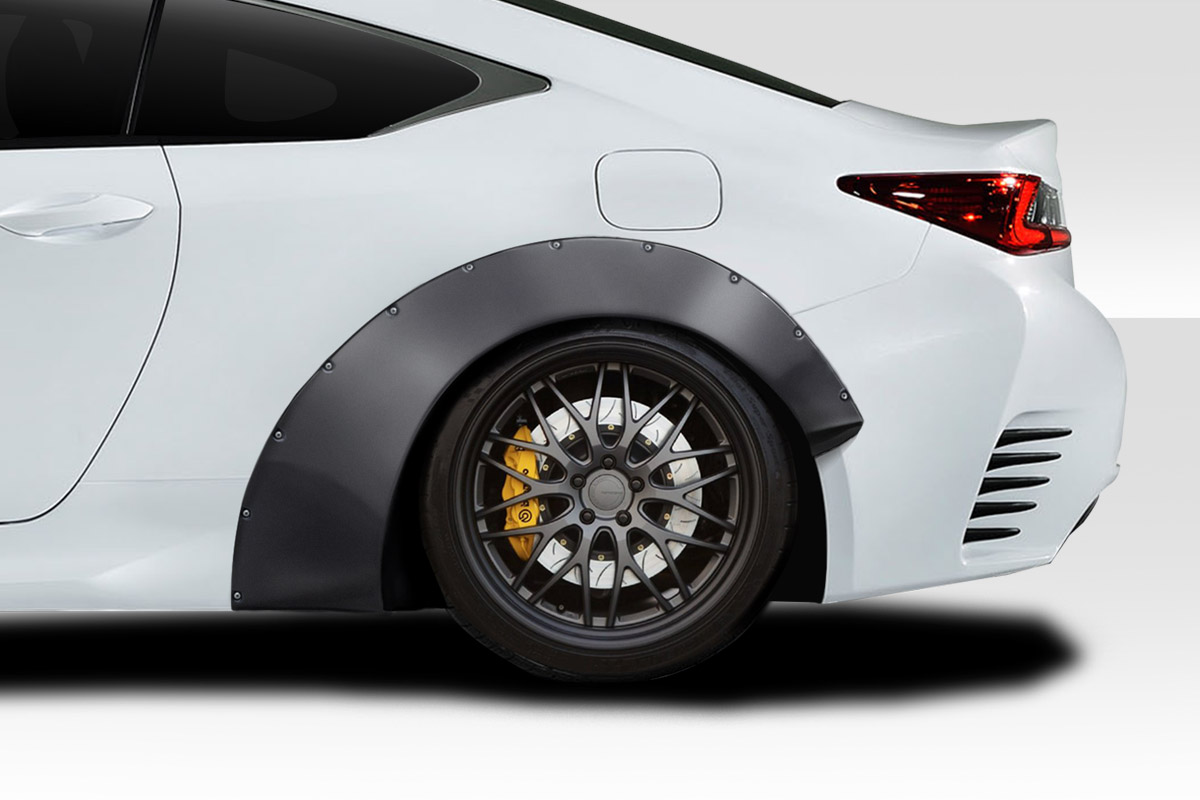 4.7 in. Universal Slider V2 Fender Flares - 2 Piece