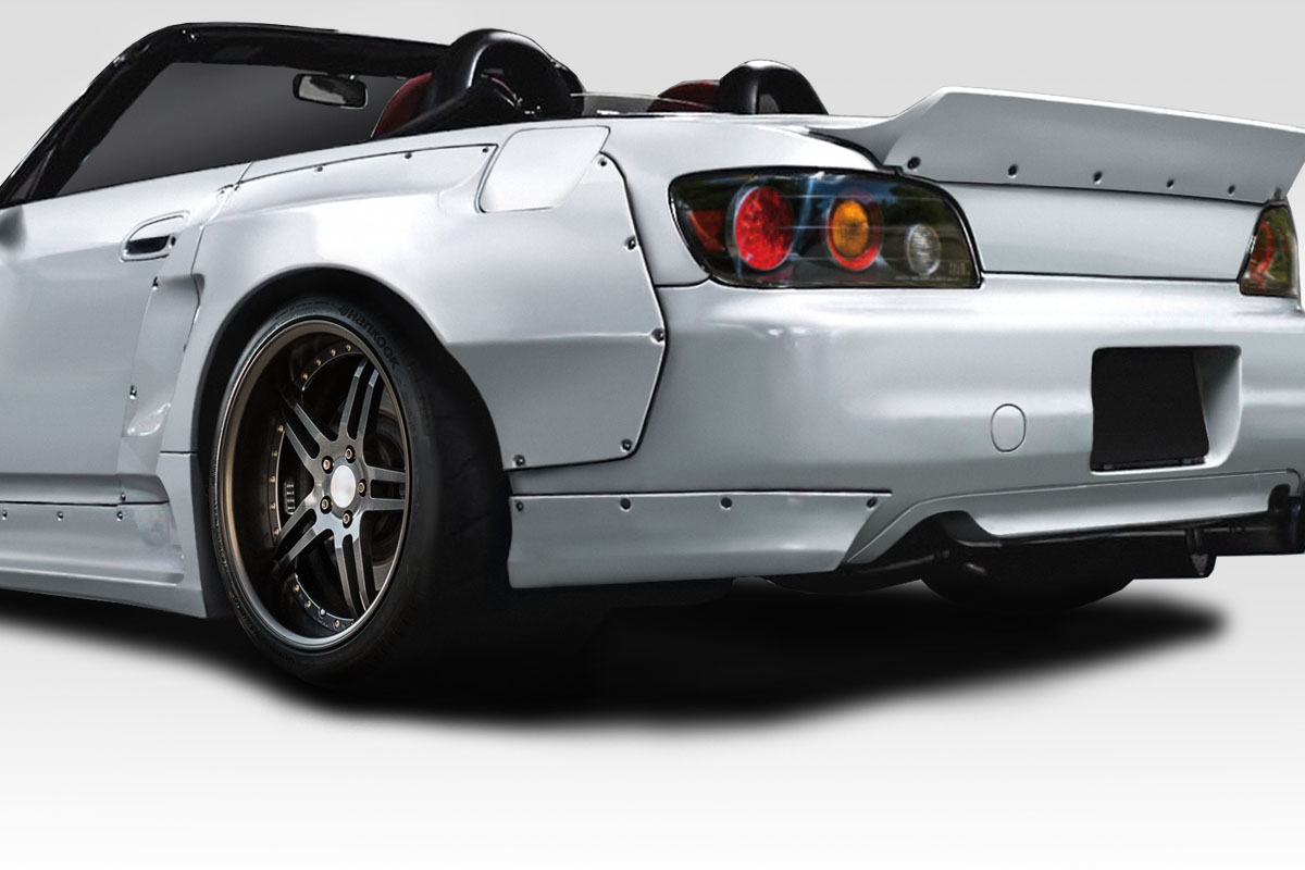 Honda S2000 TKO RBS Rear Add Ons Spat Extensions for 2000-2009 - 2 Piece