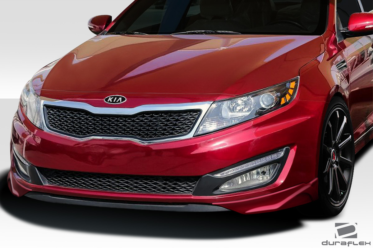 114523 Wing Type Front Lip for 2010 to 2013 Kia Optimia - 2 Piece