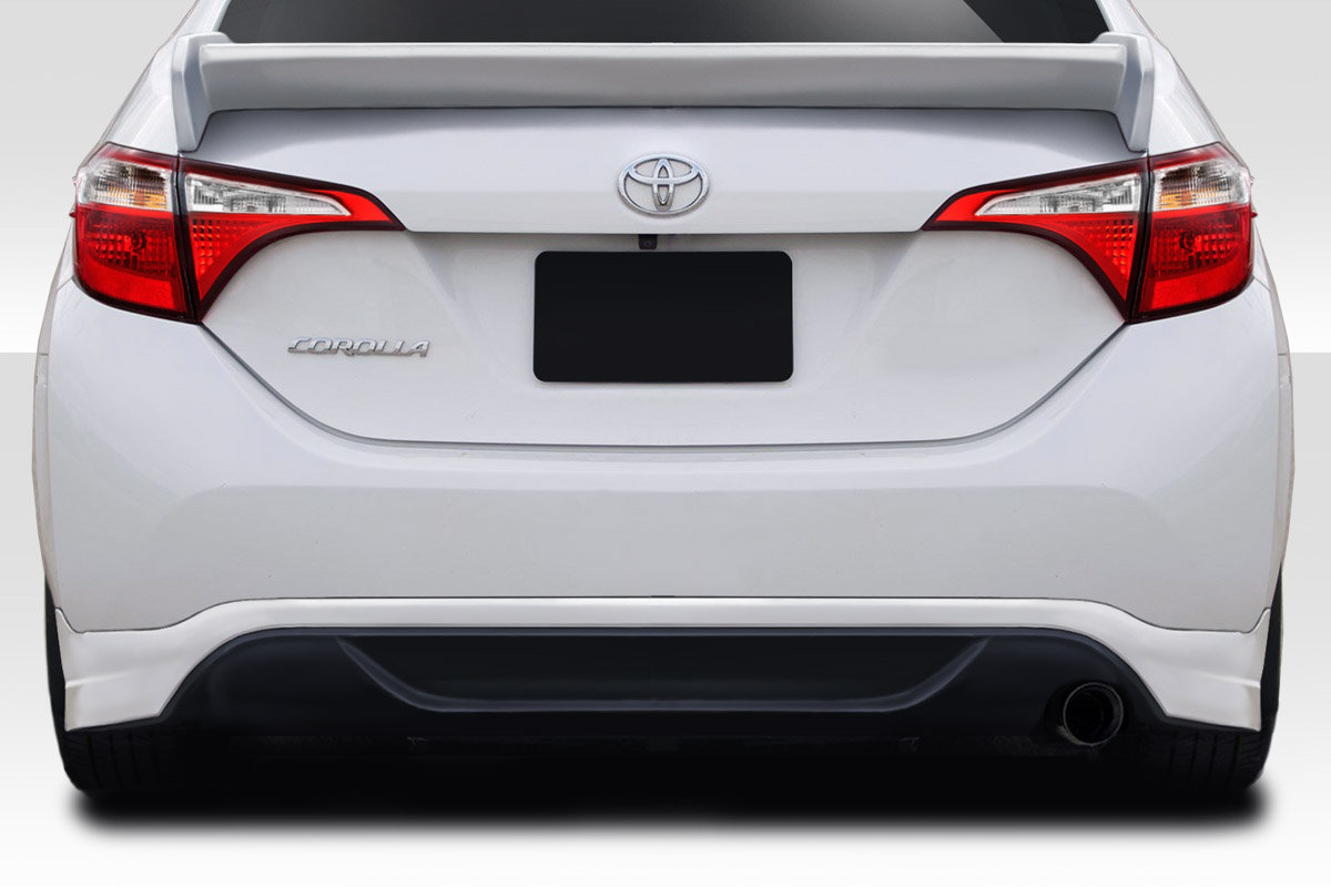 115074 Rear Diffuser for 2014 to 2016 Toyota Corolla Zeta