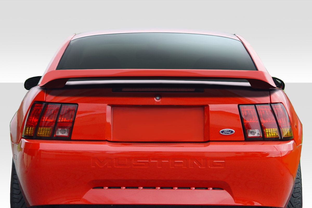 Picture of Duraflex 115185 S351 Look Rear Wing Spoiler for 1999-2004 Ford Mustang&#44; Signature Black