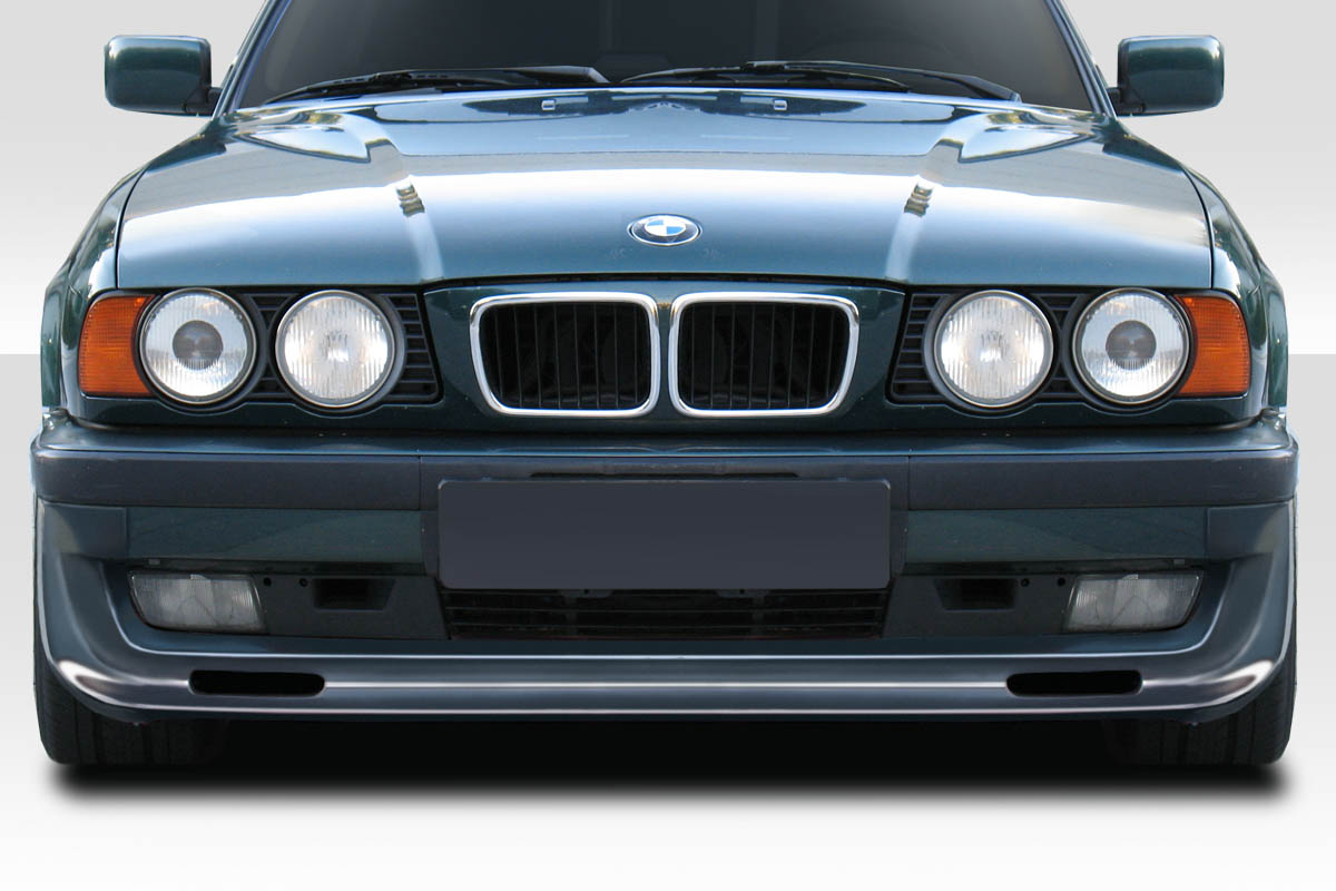 Spec Z Front Lip Under Spoiler Air Dam Body Kit for 1989-1995 BMW 5 Series E34, Signature Black