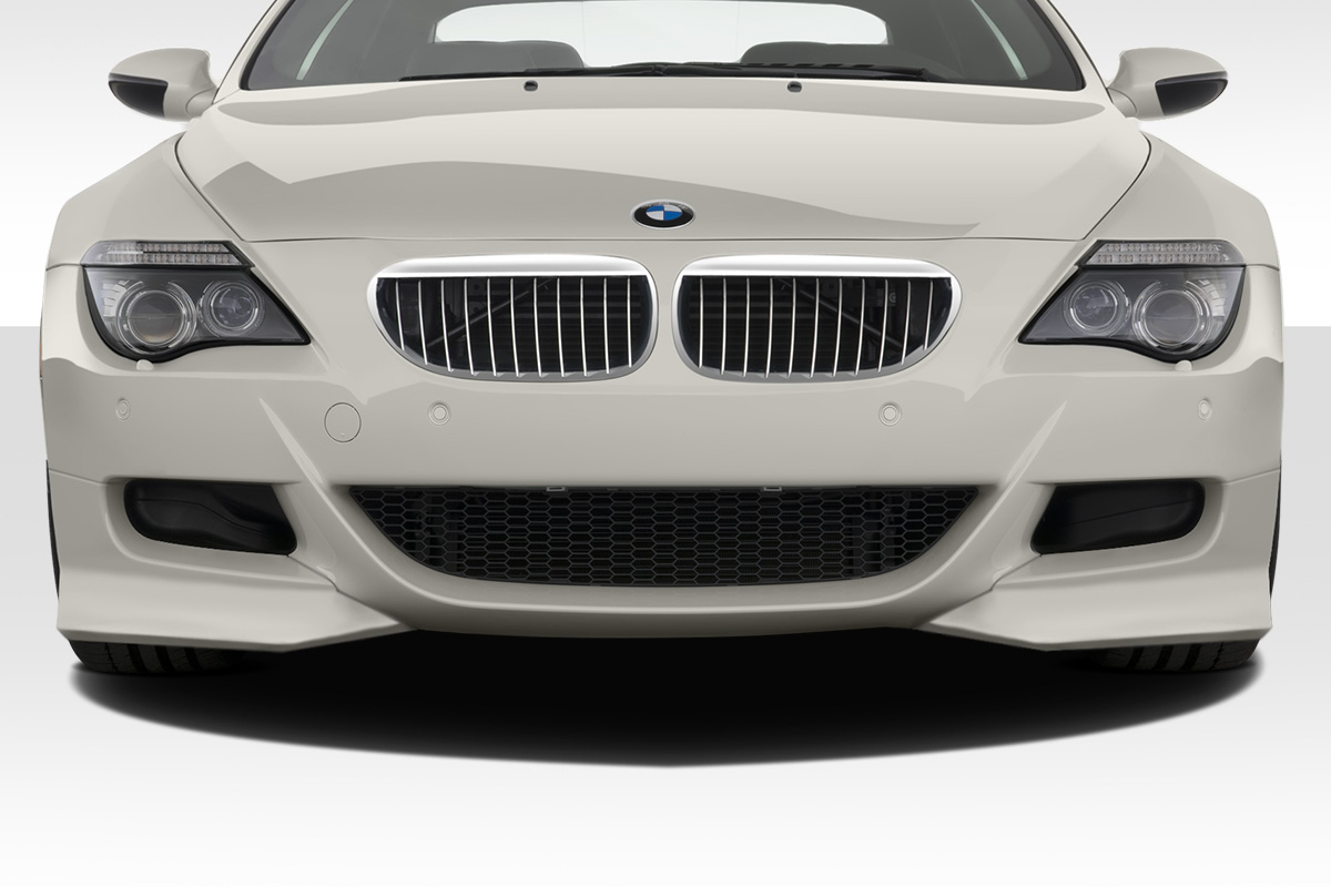 2 Piece M Performance Look Front Add Ons Body Kit for 2006-2010 BMW M6 E63 E64, Signature Black
