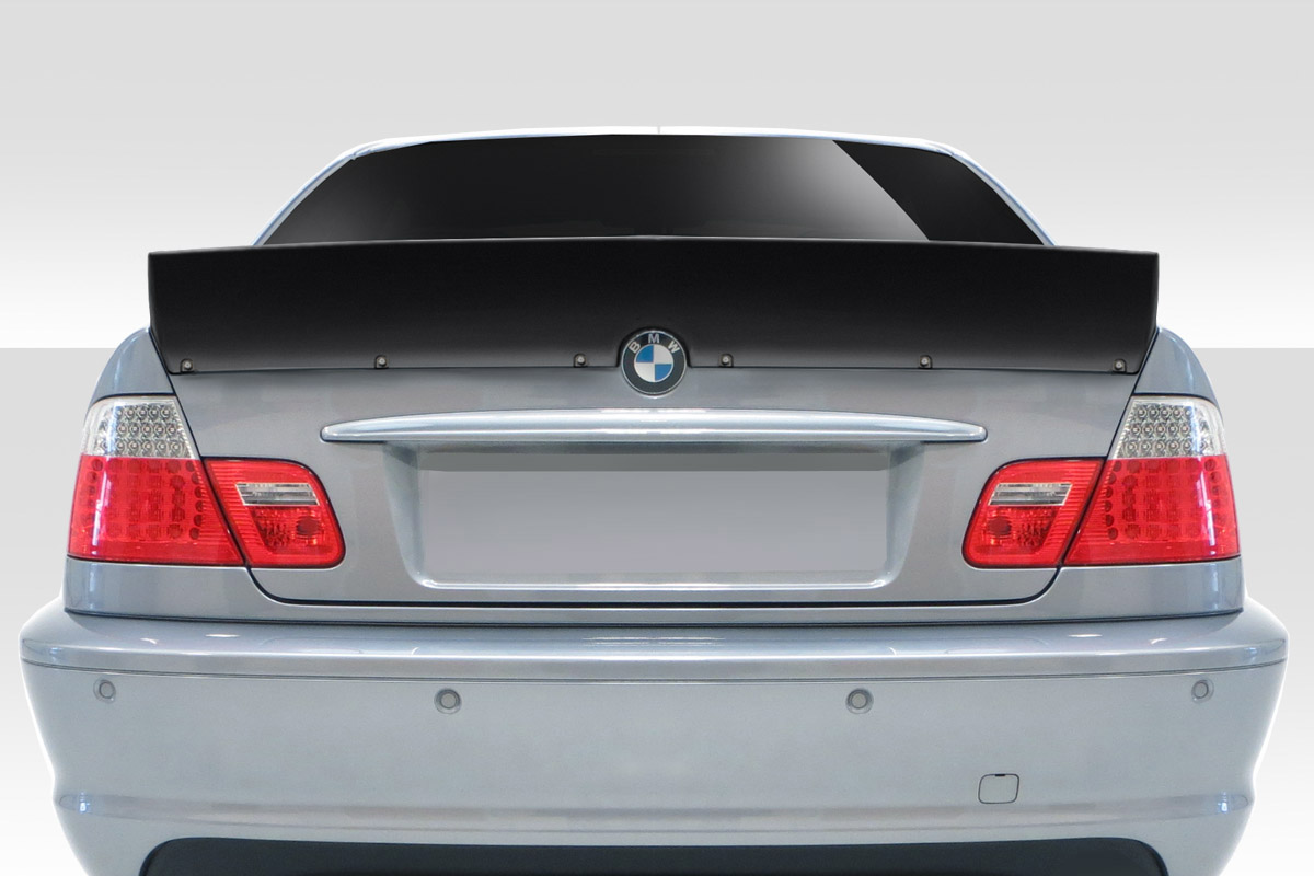 114602 RBS Wing Spoiler for 1999-2005 BMW 3 Series E46 4DR, Signature Black