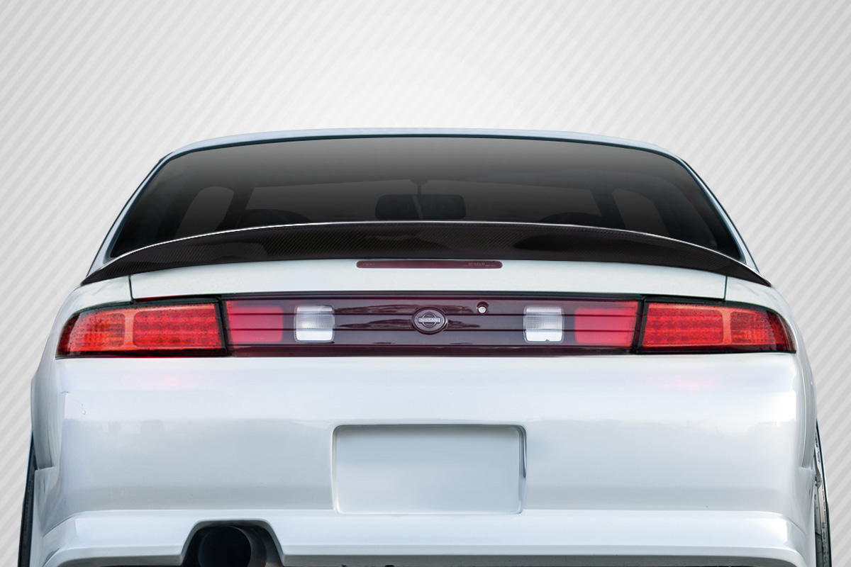 Picture of Carbon Creations 115562 Supercool Wing Trunk Lid Spoiler for 1995-1998 Nissan 240SX S14