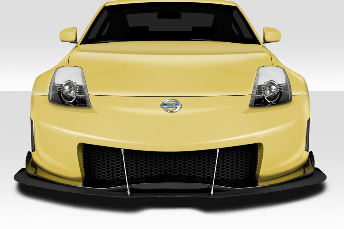 NV2 Front Lip Splitter for 2003-2008 Nissan 350Z Z33- 3 Piece