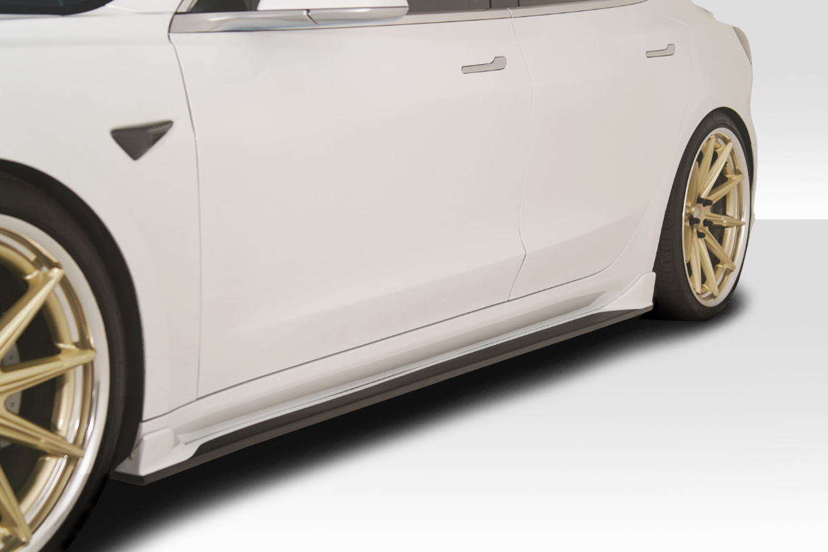 115469 3 GT Concept Side Skirt Rocker Panels for 2018-2020 Tesla Model