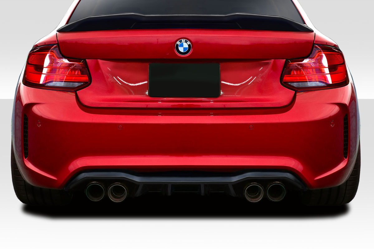 F87 Fiberglass Agent Rear Diffuser For 2016-2020 BMW M2
