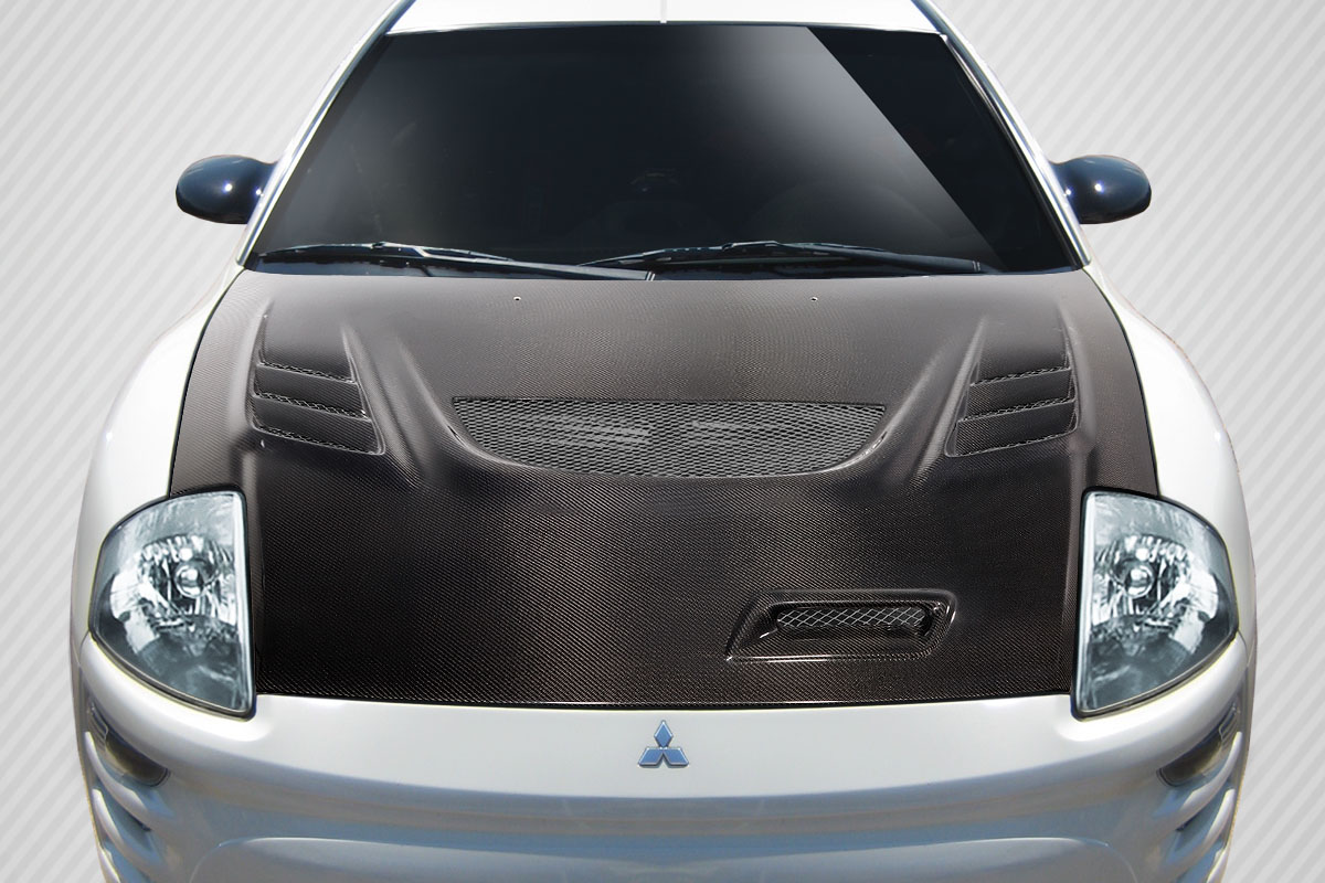Picture of Carbon Creations 115135 Evo GT Hood for 2000-2005 Mitsubishi Eclipse
