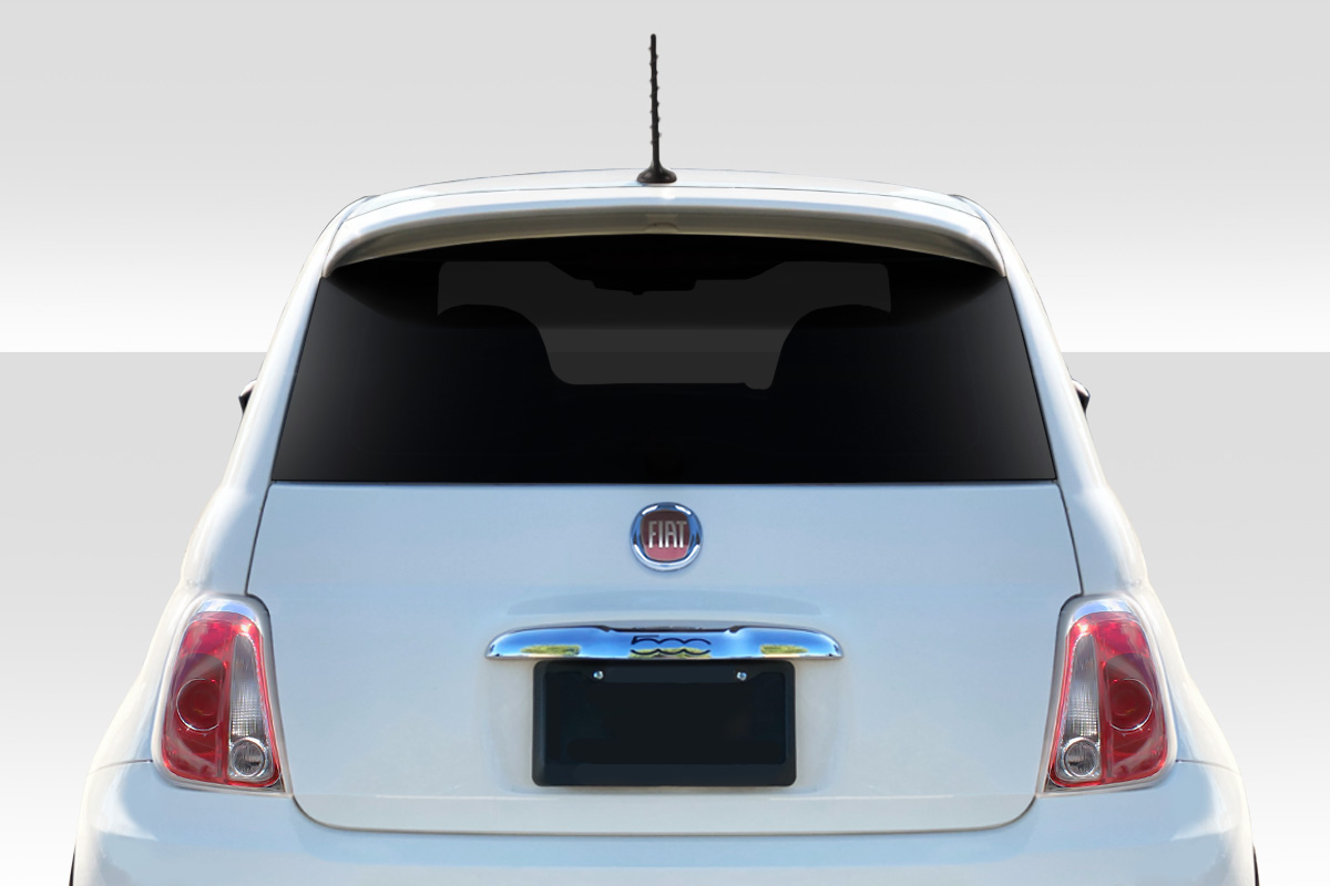 Picture of Duraflex 115623 Abarth Look Roof Wing Spoiler for 2012-2017 Fiat 500