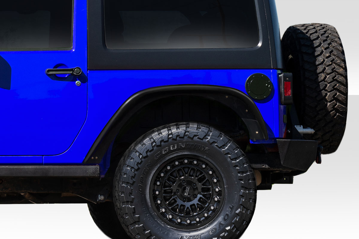 Picture of Duraflex 115645 Rugged Rear Fenders for 2007-2018 Jeep Wrangler - 2 Piece